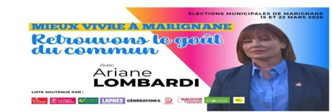 Ariane Lombardi présente son programme municipal à Marignane : sécurité, logement, propreté et transition écologique. Février 2026.