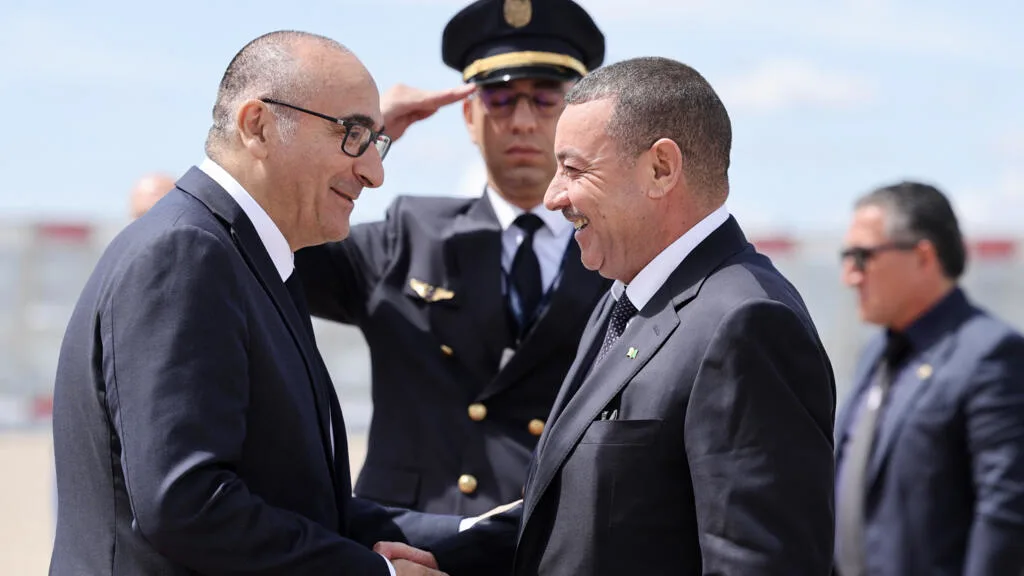 Rencontre entre Laurent Nunez et Seyoud, lors d'une visite officielle